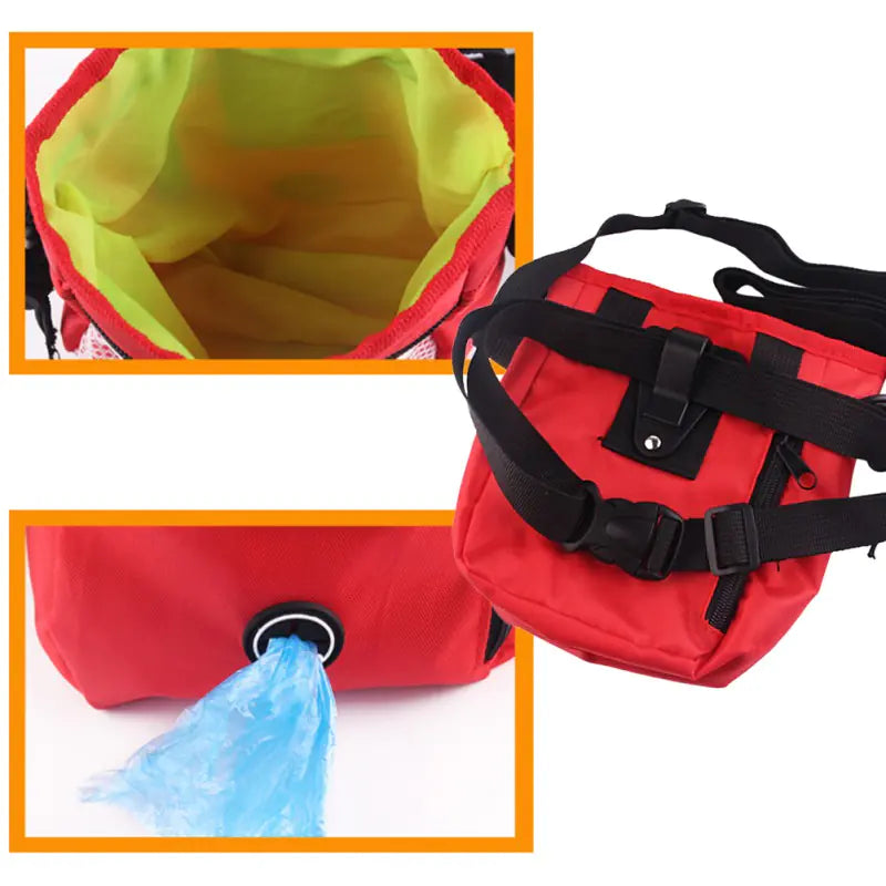 Portable Dog Training Waist Bag for Pet Treats