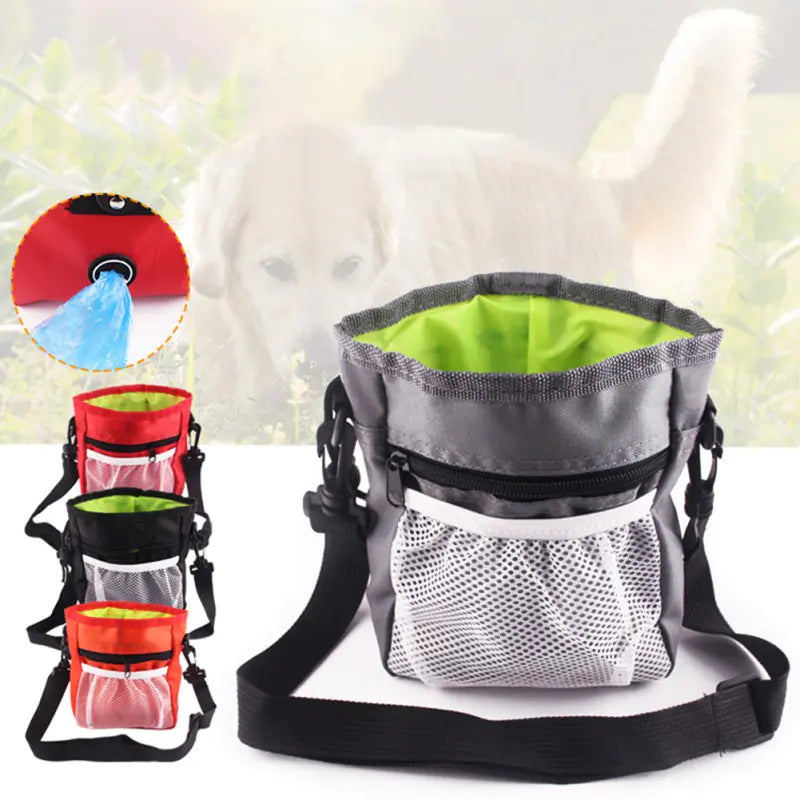 Portable Dog Training Waist Bag for Pet Treats